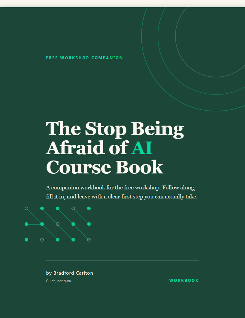 The Stop Being Afraid of AI Course Book
