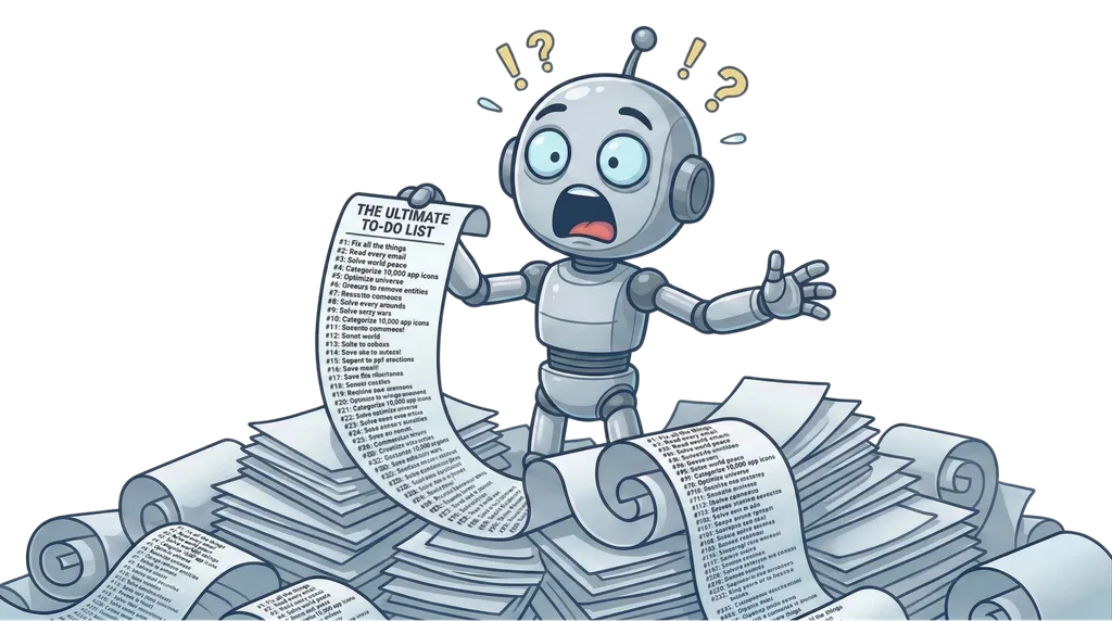 Overwhelmed by endless tasks